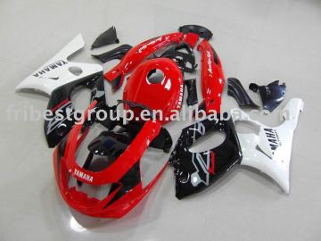YZF fairing YZF-600R fairing YZF-600R 1997-2007 RED&BLACK WHITE fairing