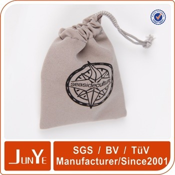 customized velvet bag/velvet gift pouches bags for jewelry/ velvet drawstring jewelry bag pouches with embroidered logo