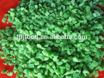 Frozen Green Pepper Dices 10x10mm