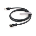 M12 X Kod 8 PIN do RJ45 Ethernet Cable