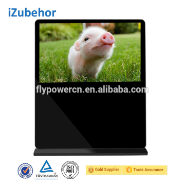 Izubehor floor stand lcd touch screen advertising display free standing lcd advertising display