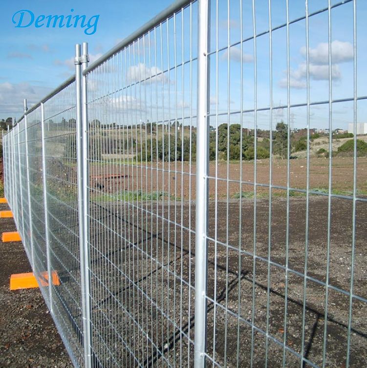 Australia Construction Site Galvanized Removable Used Temporary Fence