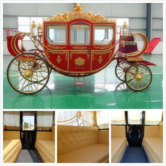 Popular Used Horse Drawn Carriages Royal Horse Carriage for Sale