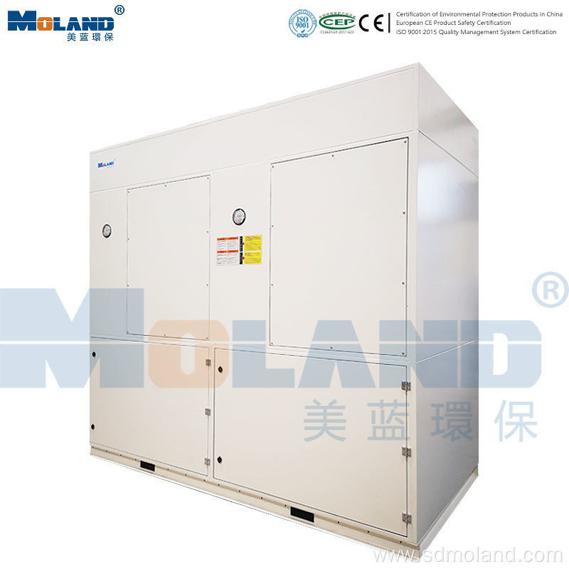 Industrial Dust Collector with PLC Control System