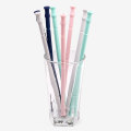 Travel Reusable Straw Silicone Πλένεται