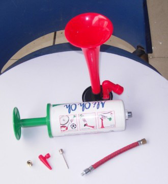 hand pushed horn(all plastic),vuvuzela horn,Fans horn