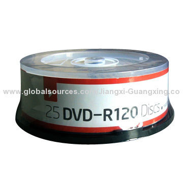 DVD-R Blank Media Discs with 4.7GB Capacity, Purple Recording Surface