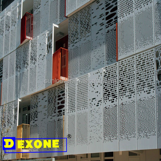 CNC Aluminum decoration panel for exterior cladding