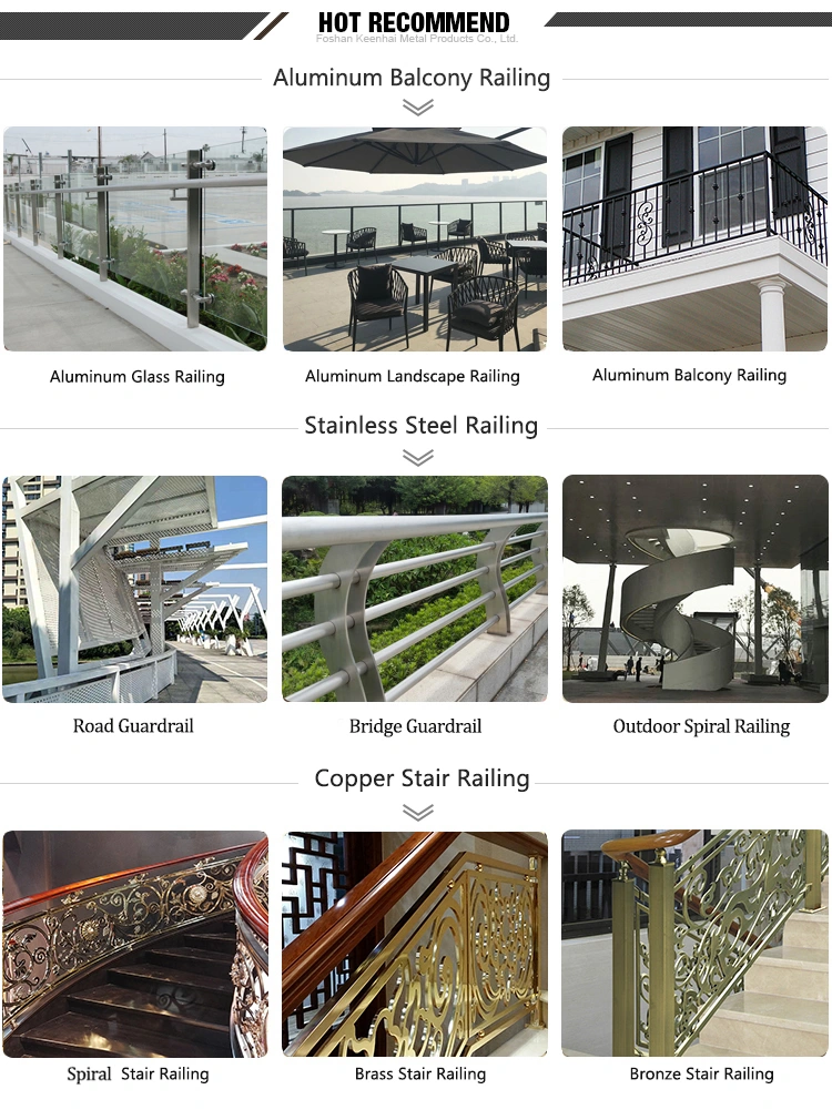 Outdoor Dia 50mm Stainless Steel Railing Handrail