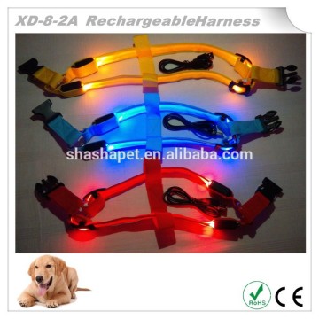 Best wholesale websites Led Dog Harness Usb Recharge,Dog Harness,Rechargeable Led Dog Harness