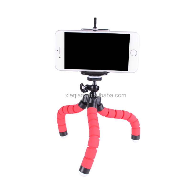 Kernel Cell Phone Tripod Stand - Flexible Tripod for iPhone or Android with Remote- Mini Tripod