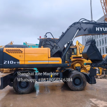 Hyundai 210W-9 & Previous Models Used Wheel Excavators for Sale