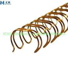 Nylon Coated Double Loop Book Binding Wire, double loop wire O for book binding