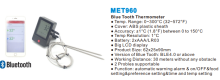 Electronic large screen Bluetooth thermometer