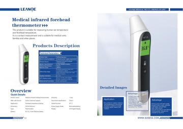 Home Use Far Infrared Thermometer