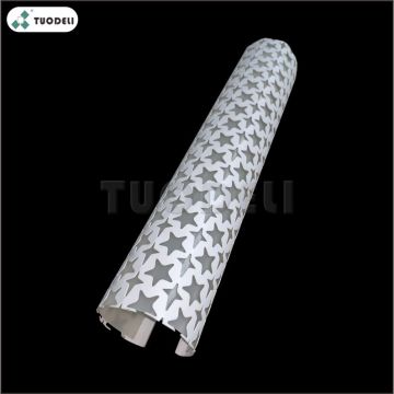 Aluminum o-shaped baffle LED panel