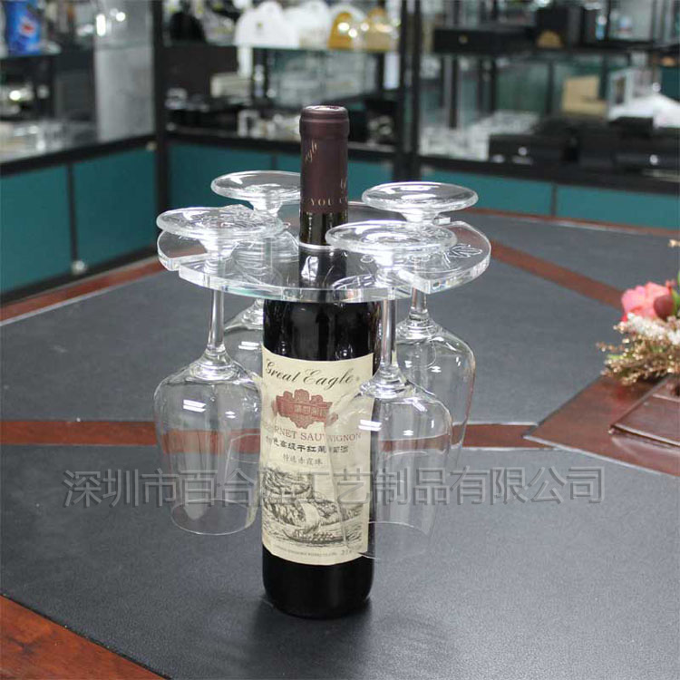 Acrylic Wine Bottle Display Case