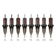 Professional Permanent Makeup Set with Mixed Pens and Cartridge Tattoo Needles