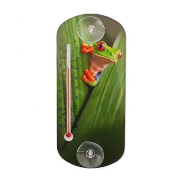 Transparent Outdoor Window Thermometer