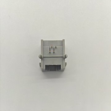 RJ11/RJ12 Telephone Jack Modular Gray Female Socket, 56L 4P4C