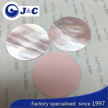 white mother of pearl shell with pink paint color,sea shell watch dial customized as your design with logo and metal words