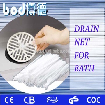 white floor drain filter net