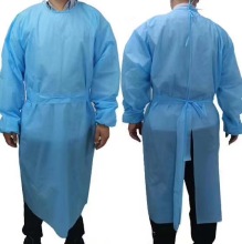SGS level 3 CPE disposable isolation gown