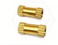 CNC Processing Fasteners Brass Bolt Nut Screw