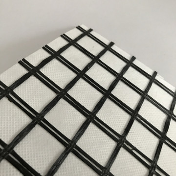 الألياف الزجاجية Geogrid المركبة PP / PET المموه