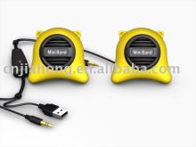 mini speaker with usb input and amplifier cable
