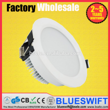 Plastic downlight cover Led trimless recessed downlight soffit lighting