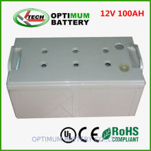 12v 100ah Rechargeable Lithium Iron Phosphate Batteries , Solar Panel Lithium Battery
