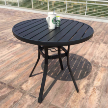 Durable Outdoor Aluminum-Plastic Wood Table