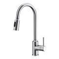 Kitchen Sink Faucets with Pull Down Sprayer