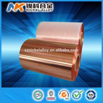 Strip becu25 beryllium copper