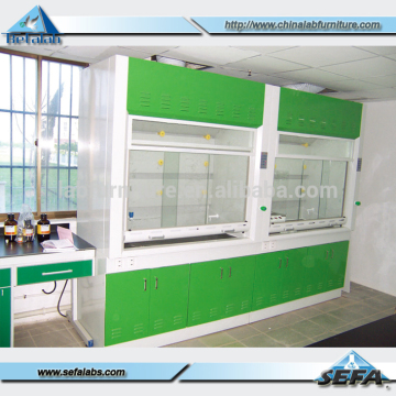 Lab Fume Cupboard Laminar Air Flow Hood Ventilated Chamber Fuming Hood