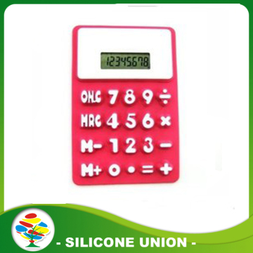 Promotion hot sales flexible silicone calculator