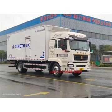 Camion de réfrigérateur diesel howo bon marché 4x2