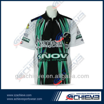 breathable motor sport wear motocross jersey sublimation