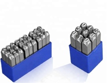 36pcs Silver Letter and Number Punch Set for Jewelry Stamping