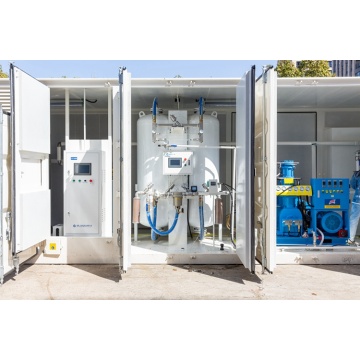 Sistema PSA del generatore di impianti di ossigeno medico a caldo