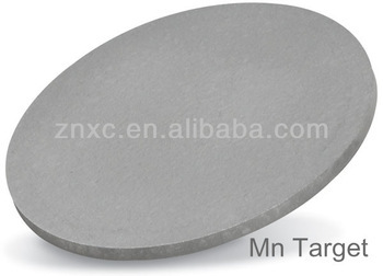 Manganese sputtering deposition