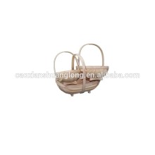 Popular customized shape chipwood basket