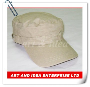 Short Brim Military Style Cap