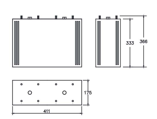 2V800Ah Gel Battery For Solar Energy System