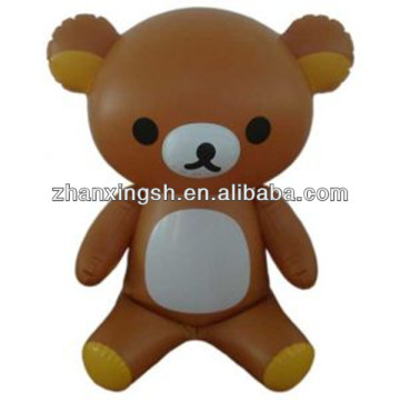 lovely inflatable bear/inflatable animal toy for kids