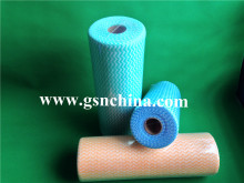 nonwoven perforated cleaning dishcloth wiper roll for kitchen,household