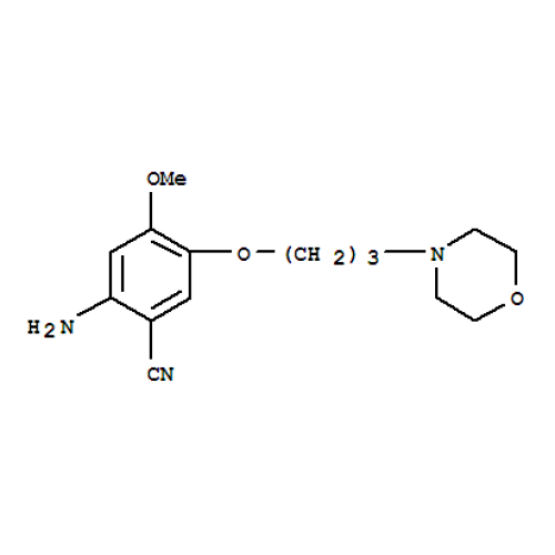 High Quality Gefitinib Intermediate 2-Amino-4-Methoxy-5-(3-Morpholinopropoxy)benzonitrile CAS 675126-27-9