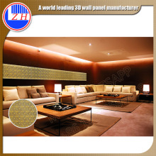 Guangzhou texas wall decor 3d acoustic elevator wall panel colored wall paneling