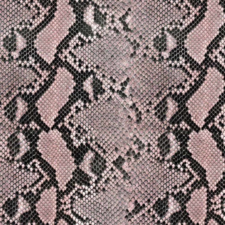 Tissu de lin d&#39;imitation de polyester d&#39;impression numérique de conception de serpent